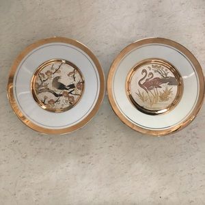 Art of Chokin saucers/ plates